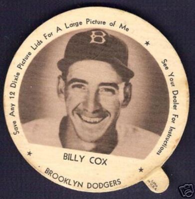 1953 Dixie Lids Cox